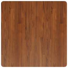 KWADRATOWY BLAT DO STOLIKA CIEMNOBRĄZOWY 80X80X2,5CM DĘBOWY