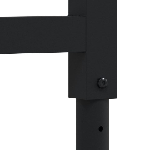 STOLIK ROBOCZY CIEMNY BRĄZ 100X60X(71,5-98)CM DREWNO DĘBOWE