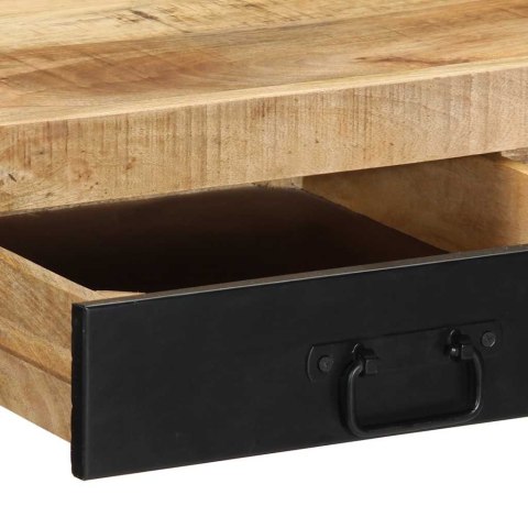 BIURKO 100X50X75CM LITE DREWNO SUROWE MANGO