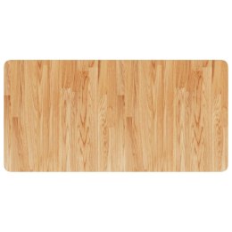 BLAT DO ŁAZIENKI JASNOBRĄZOWY 100X50X2,5CM LITE DREWNO