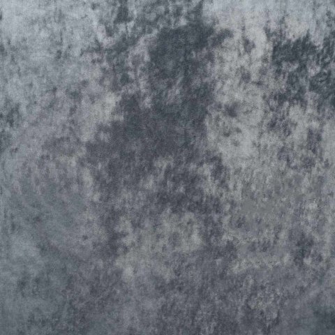 ZASŁONY Z WELURU 2 SZT. Z OCZKAMI SREBRNY SZARY 140X140CM
