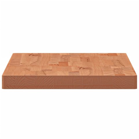 BLAT DO STOŁU 100X50X4CM PROSTOKĄTNY LITE DREWNO BUKOWE