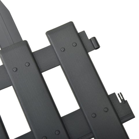 OBRZEŻA TRAWNIKOWE 25 SZT ANTRACYTOWE 10M