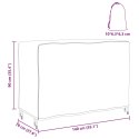 POKROWIEC NA MEBLE OGRODOWE CZARNY 140X70X90CM 600D