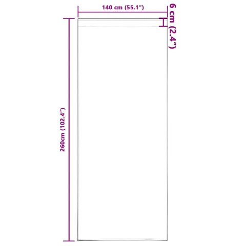 ZASŁONY ZACIEMNIAJĄCE 2 PCS JASNOPOMARAŃCZOWY 260X 140CM