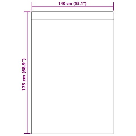 ZASŁONY Z ZASŁONAMI 2 PCS PIASEK 140X 175CM POLIESTER