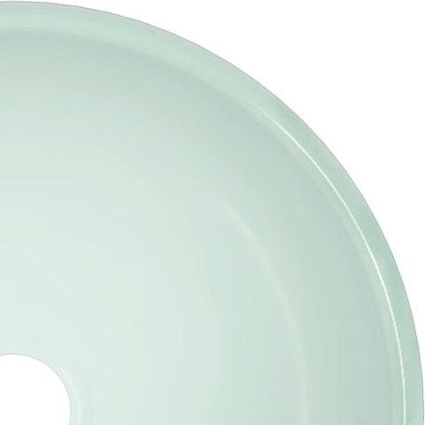 UMYWALKA ZE SZKŁA HARTOWANEGO 30X12CM BIAŁA