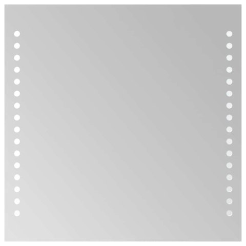 LUSTRO ŁAZIENKOWE Z LED 30X30CM