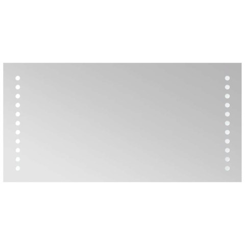 LUSTRO ŁAZIENKOWE Z LED 40X20CM