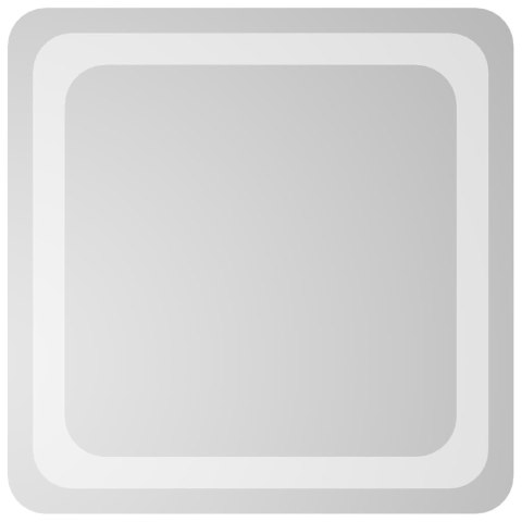 LUSTRO ŁAZIENKOWE Z LED 40X40CM