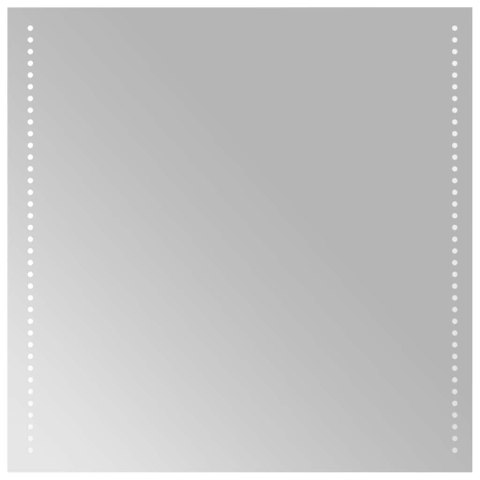 LUSTRO ŁAZIENKOWE Z LED 60X60CM