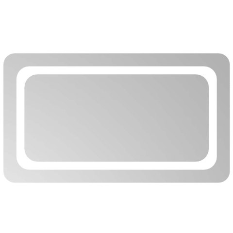 LUSTRO ŁAZIENKOWE Z LED 70X40CM