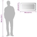 LUSTRO ŁAZIENKOWE Z LED 80X40CM