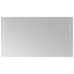 LUSTRO ŁAZIENKOWE Z LED, 90X50 CM