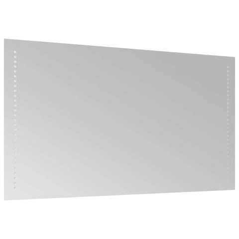 LUSTRO ŁAZIENKOWE Z LED, 90X50 CM