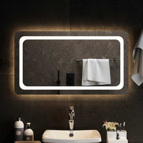 LUSTRO ŁAZIENKOWE Z LED 90X50CM