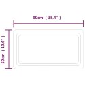 LUSTRO ŁAZIENKOWE Z LED 90X50CM