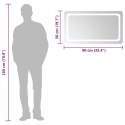 LUSTRO ŁAZIENKOWE Z LED 90X50CM