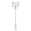 LAMPA OGRODOWA BIAŁY 235CM ALUMINIUM