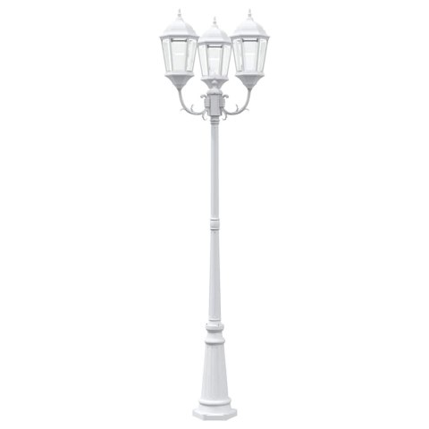 LAMPA OGRODOWA BIAŁY 235CM ALUMINIUM