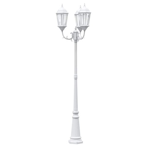 LAMPA OGRODOWA BIAŁY 235CM ALUMINIUM