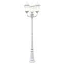 LAMPA OGRODOWA BIAŁY 235CM ALUMINIUM