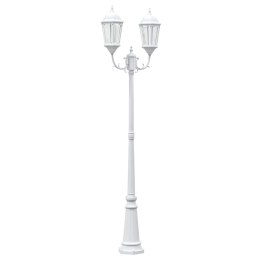 LAMPA OGRODOWA BIAŁY 235CM ALUMINIUM