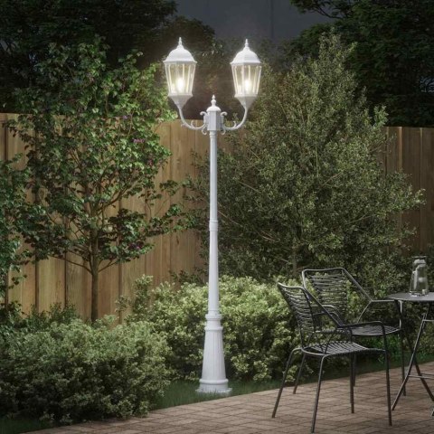 LAMPA OGRODOWA BIAŁY 235CM ALUMINIUM