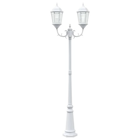 LAMPA OGRODOWA BIAŁY 235CM ALUMINIUM