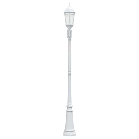 LAMPA OGRODOWA BIAŁY 235CM ALUMINIUM