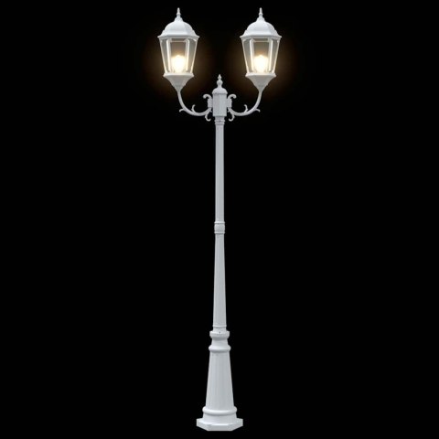 LAMPA OGRODOWA BIAŁY 235CM ALUMINIUM