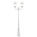 LAMPA OGRODOWA BIAŁY 235CM ALUMINIUM