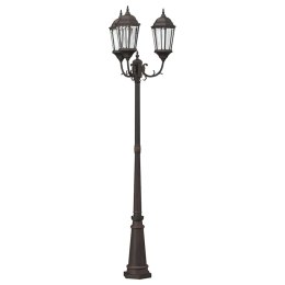 LAMPA OGRODOWA KOLOR BRONZU 235CM ALUMINIUM