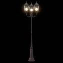 LAMPA OGRODOWA KOLOR BRONZU 235CM ALUMINIUM