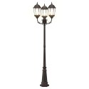 LAMPA OGRODOWA KOLOR BRONZU 235CM ALUMINIUM