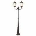LAMPA OGRODOWA KOLOR BRONZU 235CM ALUMINIUM