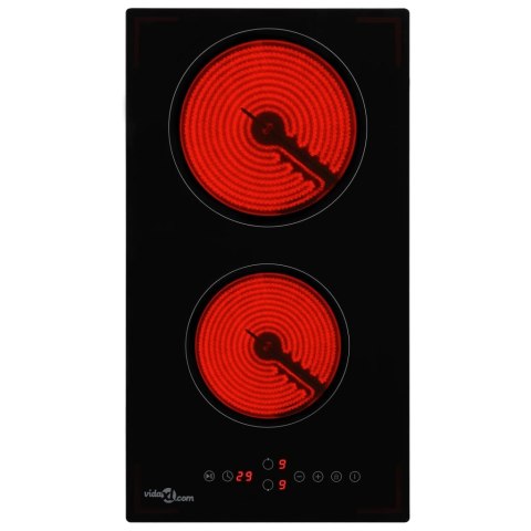 PŁYTA CERAMICZNA Z 2 PALNIKAMI DOTYKOWA 3000 W