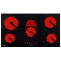 PŁYTA CERAMICZNA Z 5 PALNIKAMI DOTYKOWA 77CM 8500 W