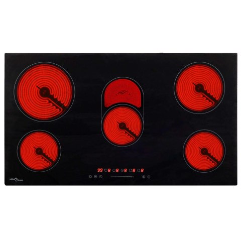 PŁYTA CERAMICZNA Z 5 PALNIKAMI DOTYKOWA 77CM 8500 W