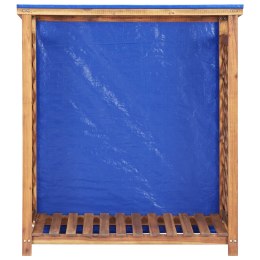 WIATA NA DREWNO OPAŁOWE 105X38X115CM LITE DREWNO AKACJOWE