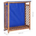 WIATA NA DREWNO OPAŁOWE 105X38X115CM LITE DREWNO AKACJOWE