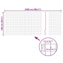 EURO OGRODZENIE STALOWE 25X 1M SZARE
