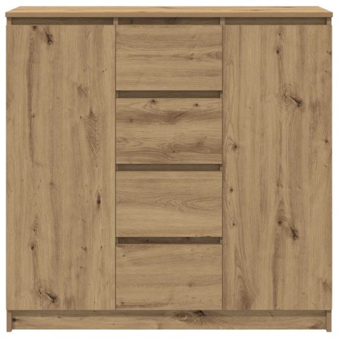 KOMODA Z SZUFLADAMI ARTISAN OAK 100,5X35X98,5CM DREWNO KLEJONE