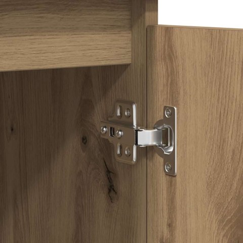 KOMODA Z SZUFLADAMI ARTISAN OAK 100,5X35X98,5CM DREWNO KLEJONE