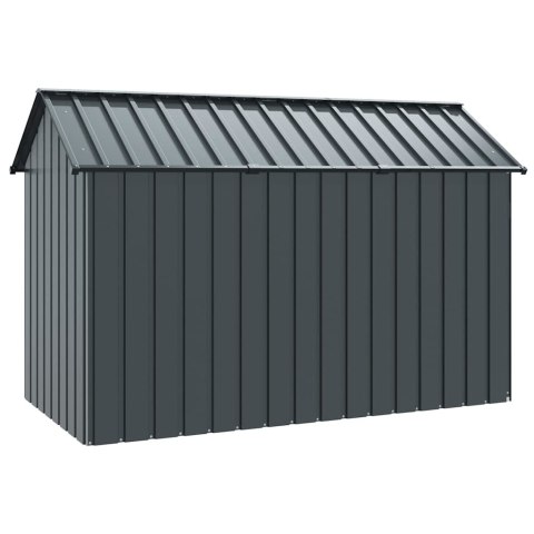 KLATKA DLA PTAKÓW Z PRZECHOWYWANIEM ANTRACYT 215X112X141CM