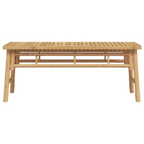 ŁAWKA BRĄZOWY 110X38X45CM BAMBUS