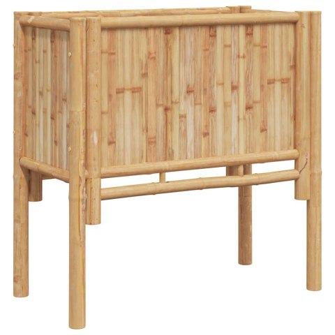 PODNIESIONA RABATA OGRODOWA BRĄZOWY 70X35X70CM BAMBUS