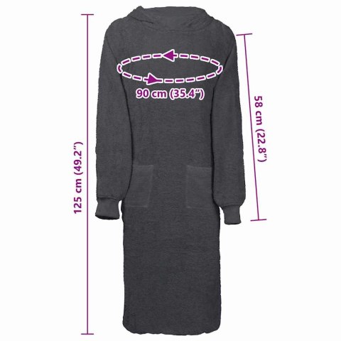 SZLAFROK KINN ANTRACYTXL BAWEŁNA