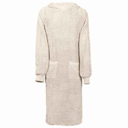 VidaXL Szlafrok KINN Kremowy xl bawełna