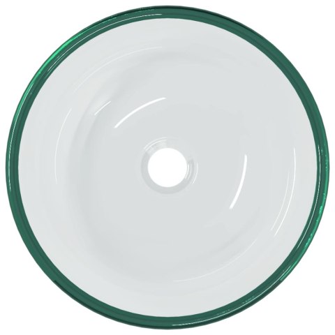 UMYWALKA Z BEZBARWNEGO HARTOWANEGO SZKŁA 35X12CM